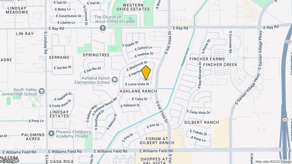 1522 E Loma Vista St Map and Location Details