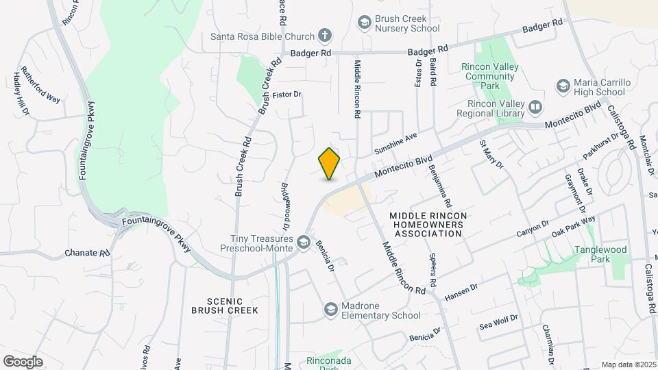 6451 Montecito Blvd Map and Location Details