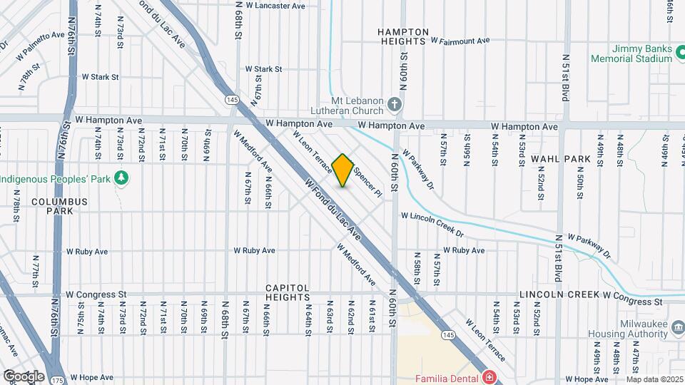 6221 W Leon Terrace-Unit -6223 Map and Location Details