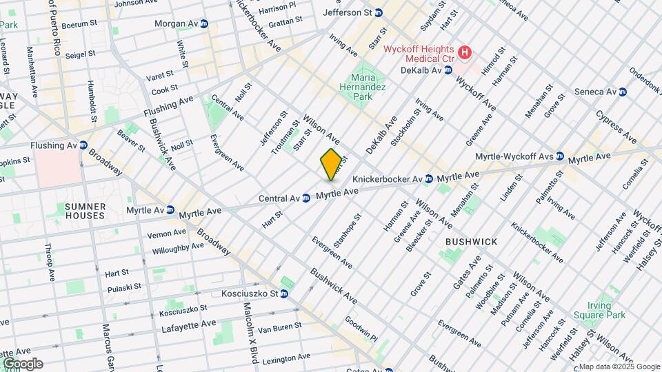 201 Central Ave, Unit 3F Map and Location Details