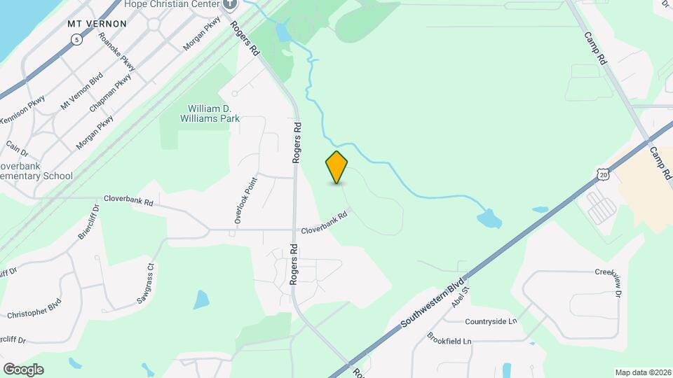 5024 Woodway Ct Map and Location Details