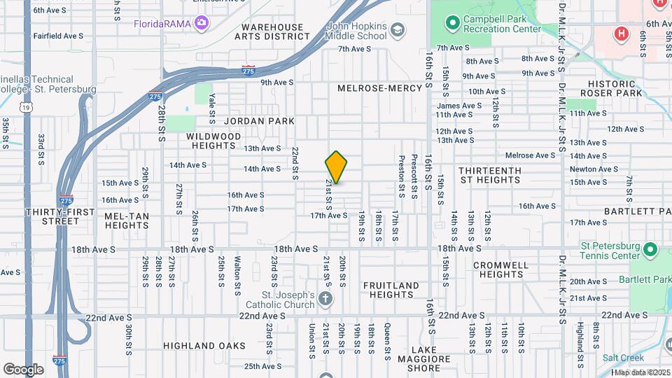 2043 16th Ave S Mapa y Detalles de la Ubicación