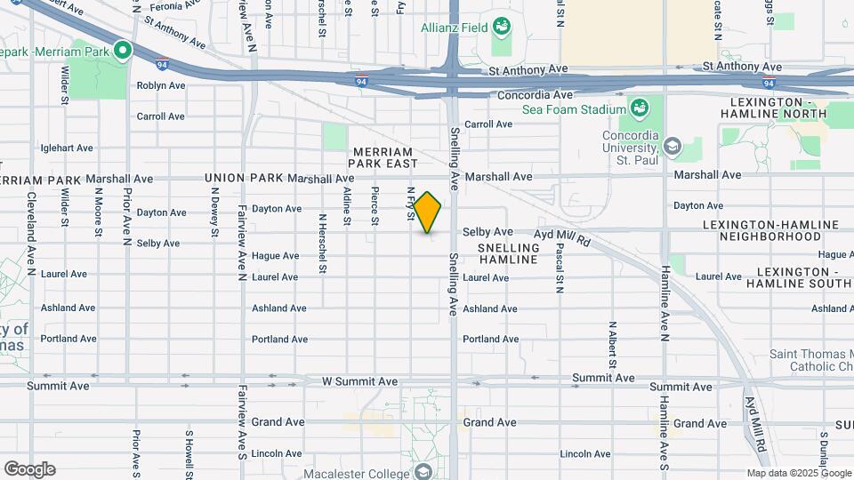 1610 Selby Ave Map and Location Details