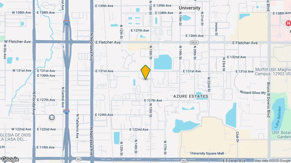 Tampa Pines Mapa y Detalles de la Ubicación
