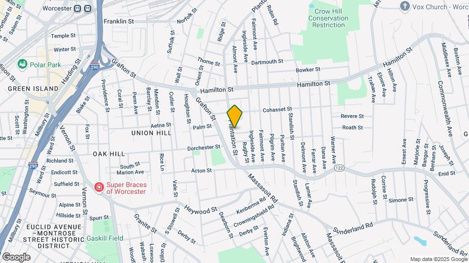 36 Plantation St, Unit 2 Map and Location Details