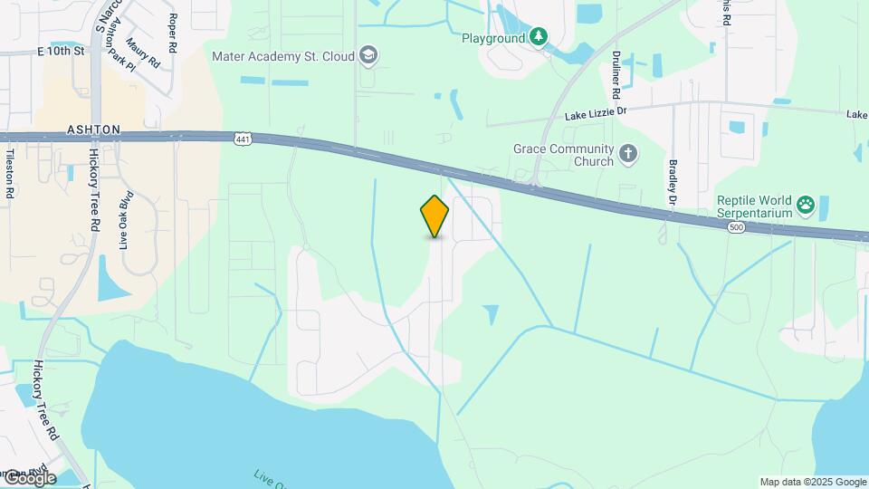 2128 Live Oak Lake Rd Map and Location Details