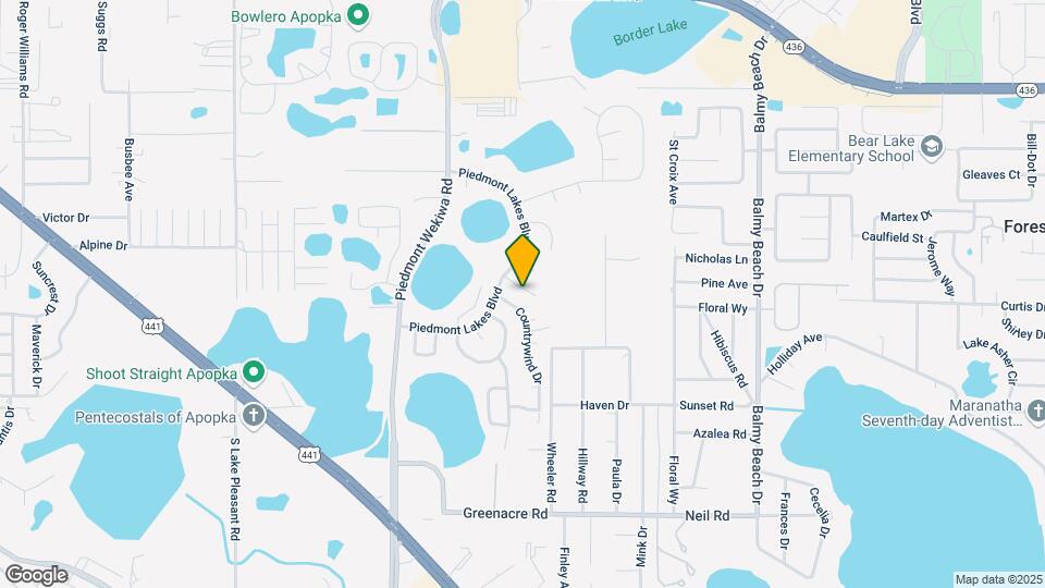 2436 Deermeadow Dr Map and Location Details