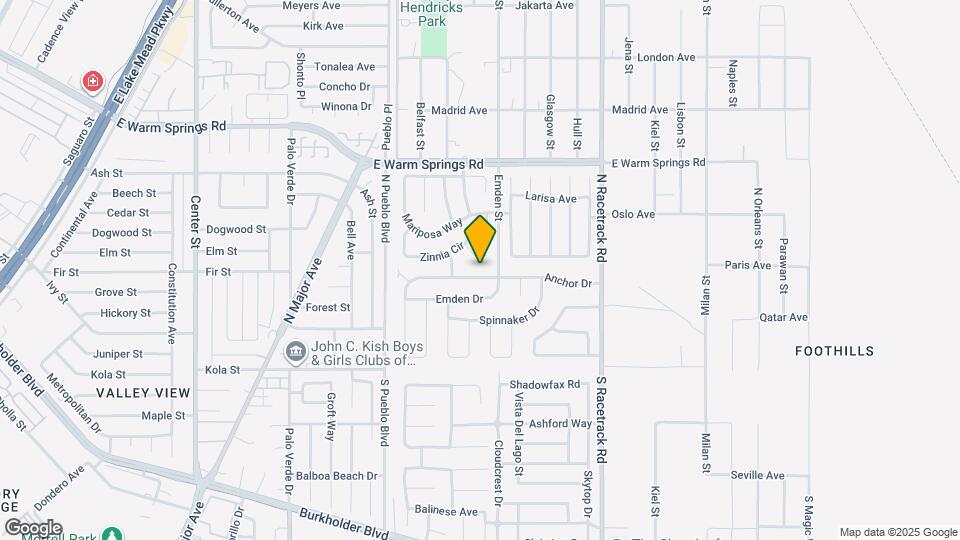 832 Anchor Dr Map and Location Details