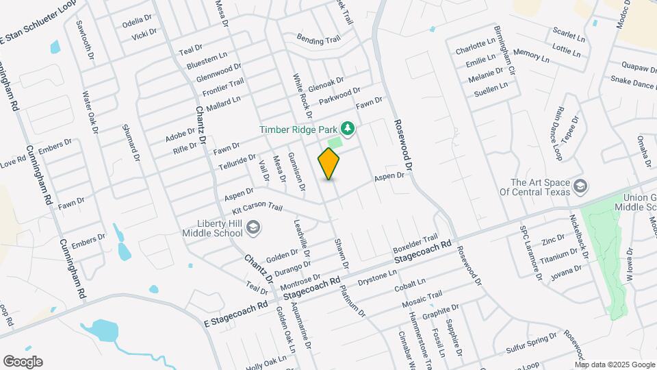 5411 White Rock Dr Map and Location Details