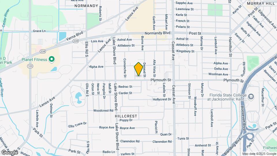 5237 Plymouth St Map and Location Details