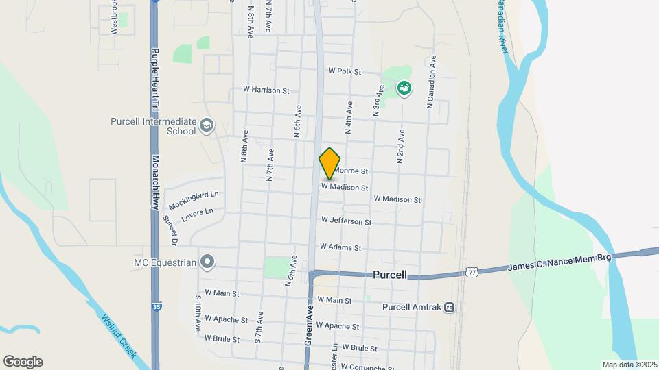 421 W Madison St Map and Location Details