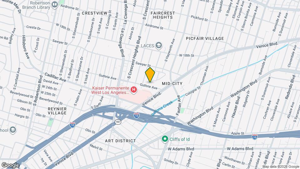 5981 Guthrie Ave, Unit 3 Map and Location Details