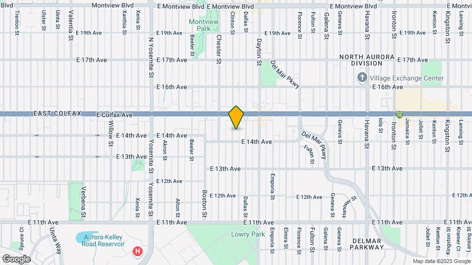 1428 Clinton St Map and Location Details