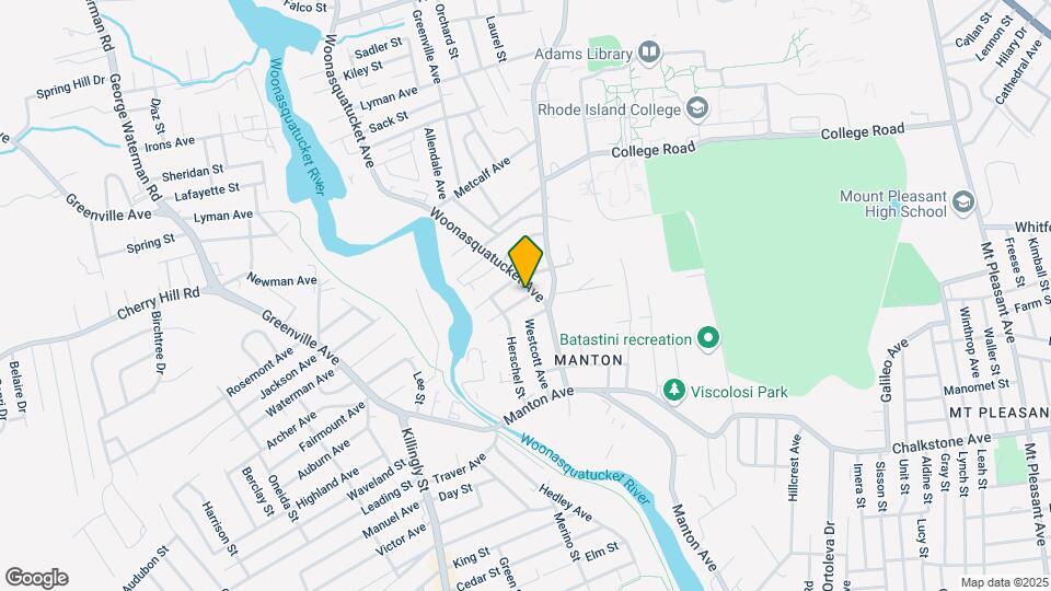 18 Woonasquatucket Ave Mapa y Detalles de la Ubicación