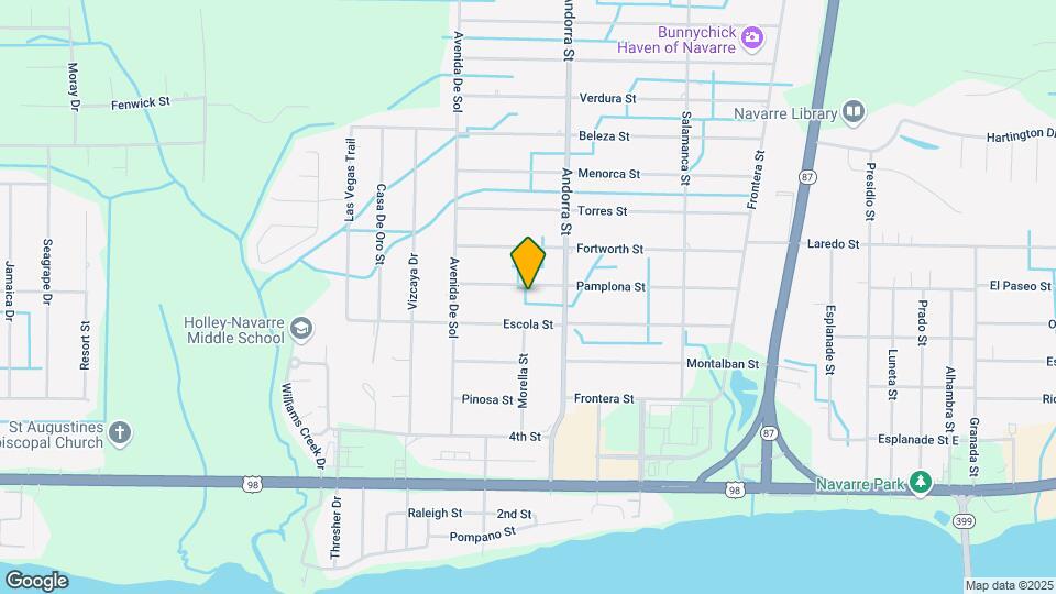 8181 Pamplona St Map and Location Details