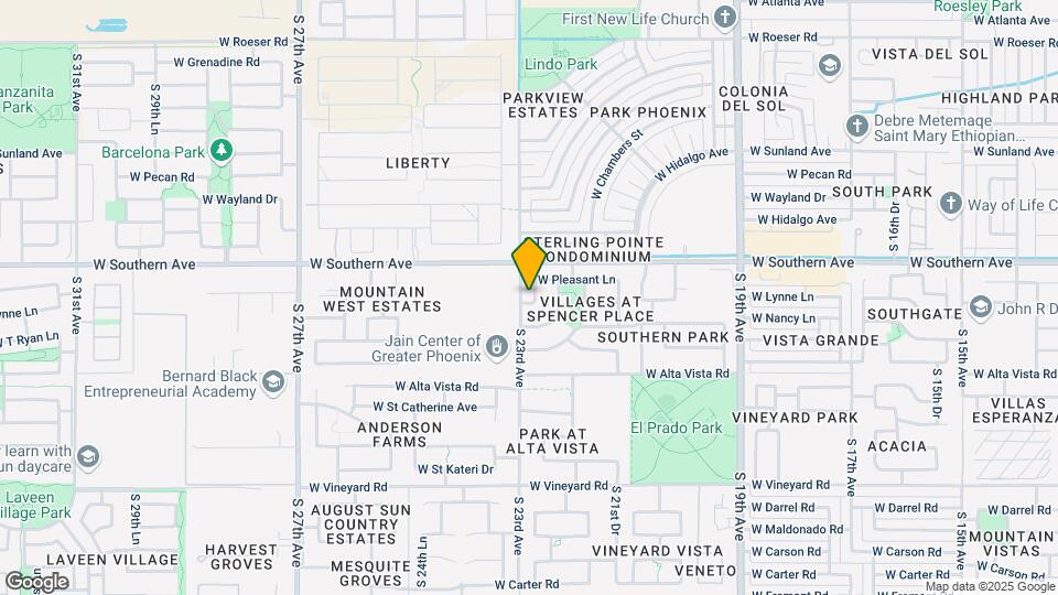 6022 S 22nd Ln Map and Location Details