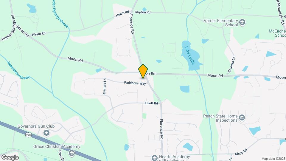 1020 Paddocks Way Map and Location Details