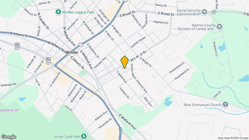 120 N Williams St Map and Location Details