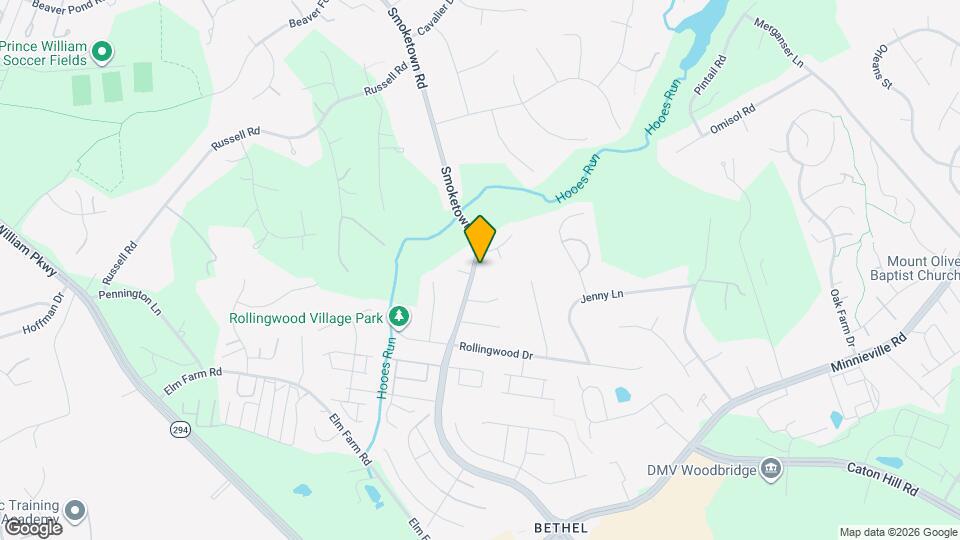 13307 Smoketown Rd Map and Location Details