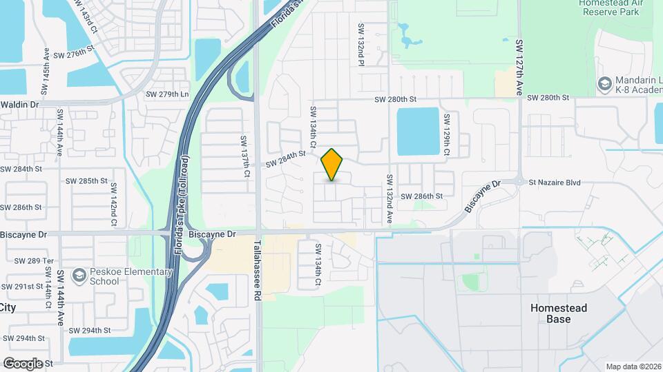 28500 SW 133rd Path Map and Location Details