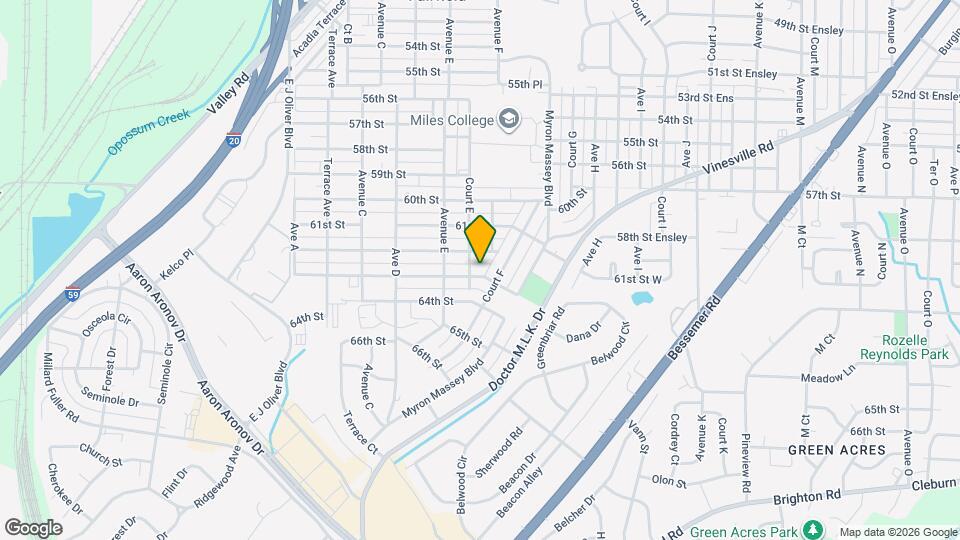 608 Jerry Coleman St Map and Location Details