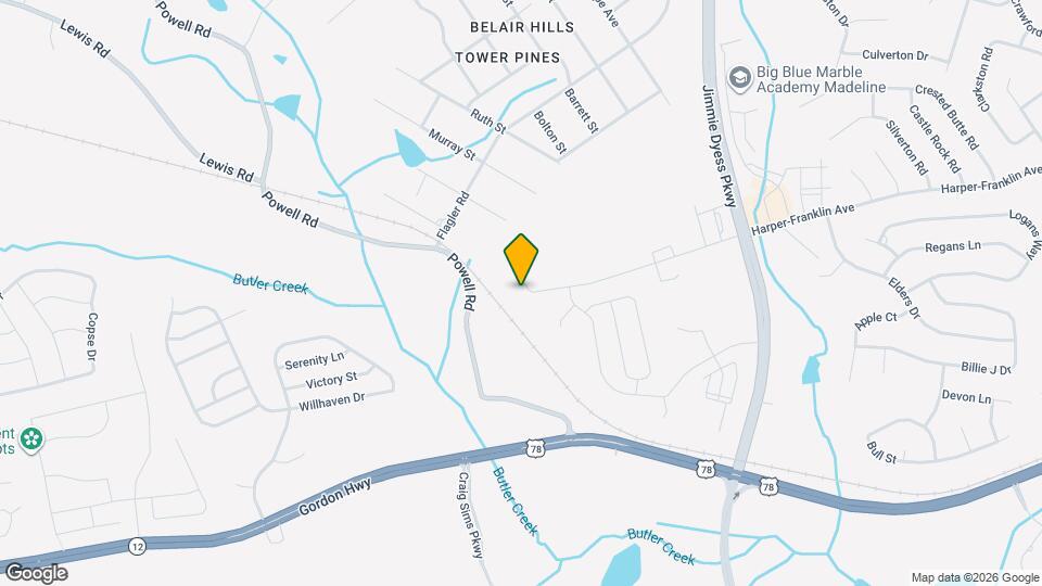 3824 Harper-Franklin Ave Map and Location Details