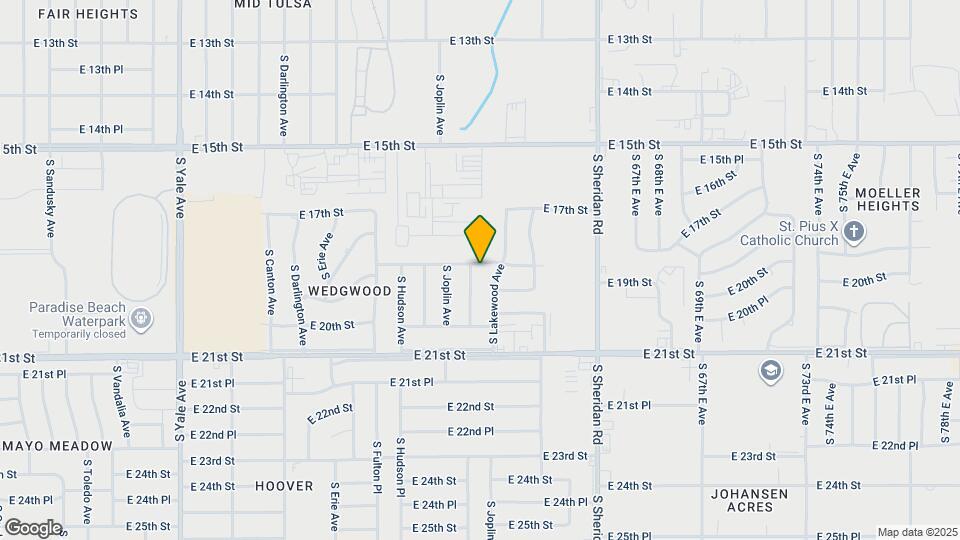 6010 E 18th St Map and Location Details