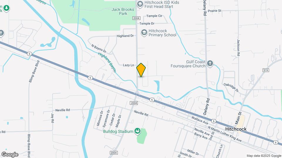 6306 Red Oak Dr Map and Location Details