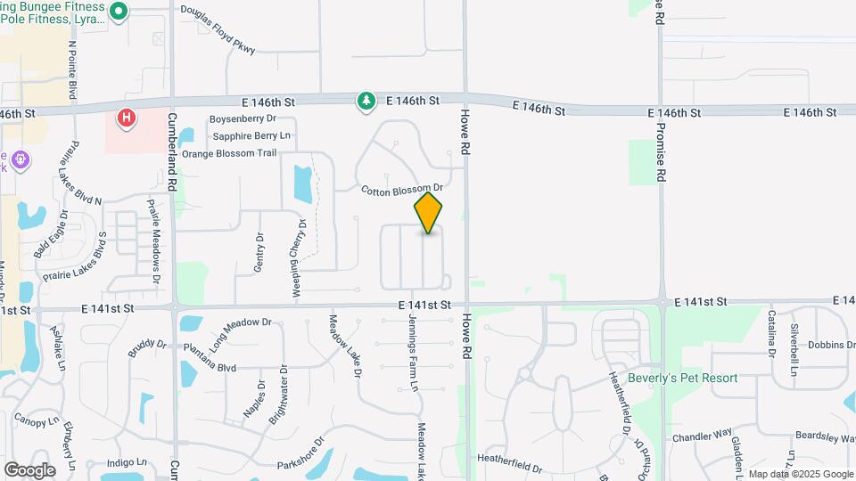 14283 Refreshing Garden Ln Map and Location Details