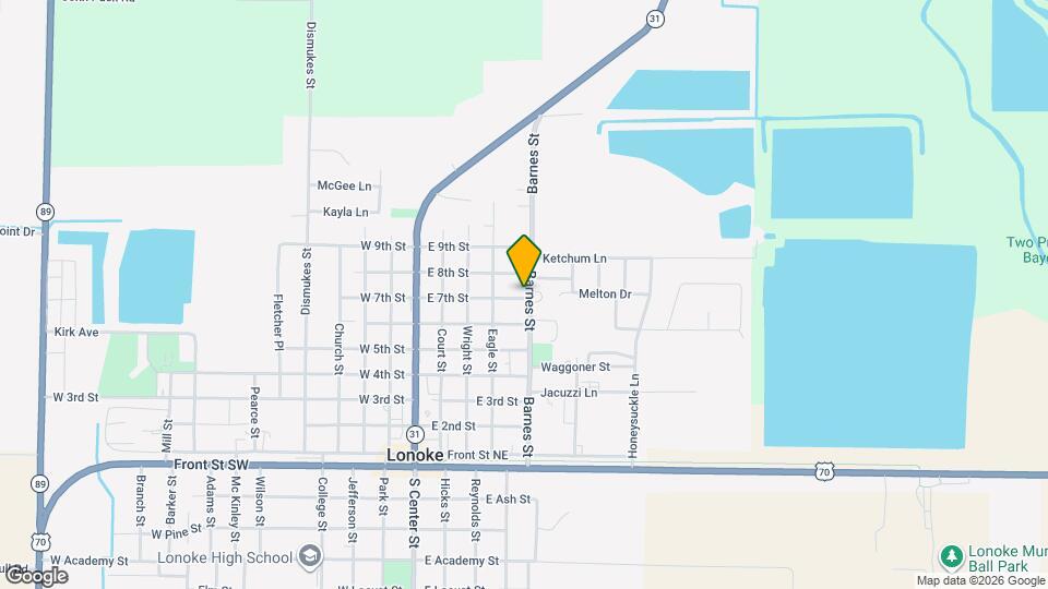 700 Barnes St Map and Location Details