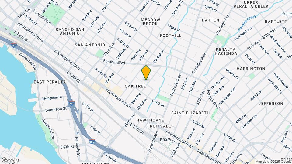 1655-1659 28th Ave Mapa y Detalles de la Ubicación