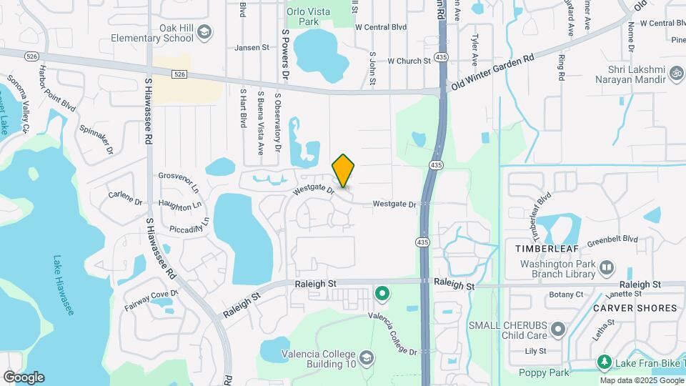 5957 Westgate Dr-Unit -1913 Map and Location Details