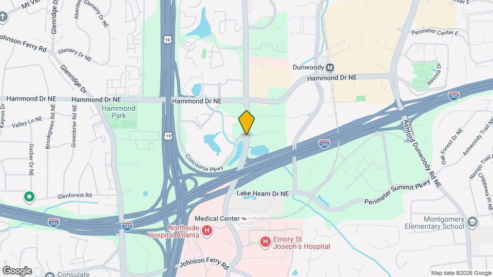Atlanta Apartment Guide Map and Location Details