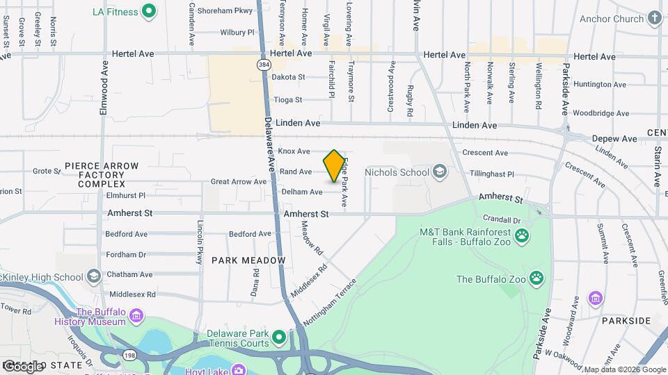 96 Delham Ave Mapa y Detalles de la Ubicación