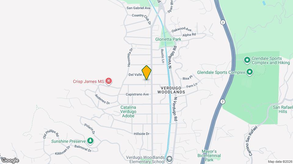 2506 Weston Pl Map and Location Details