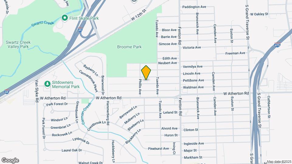 1314 Pettibone Ave Mapa y Detalles de la Ubicación