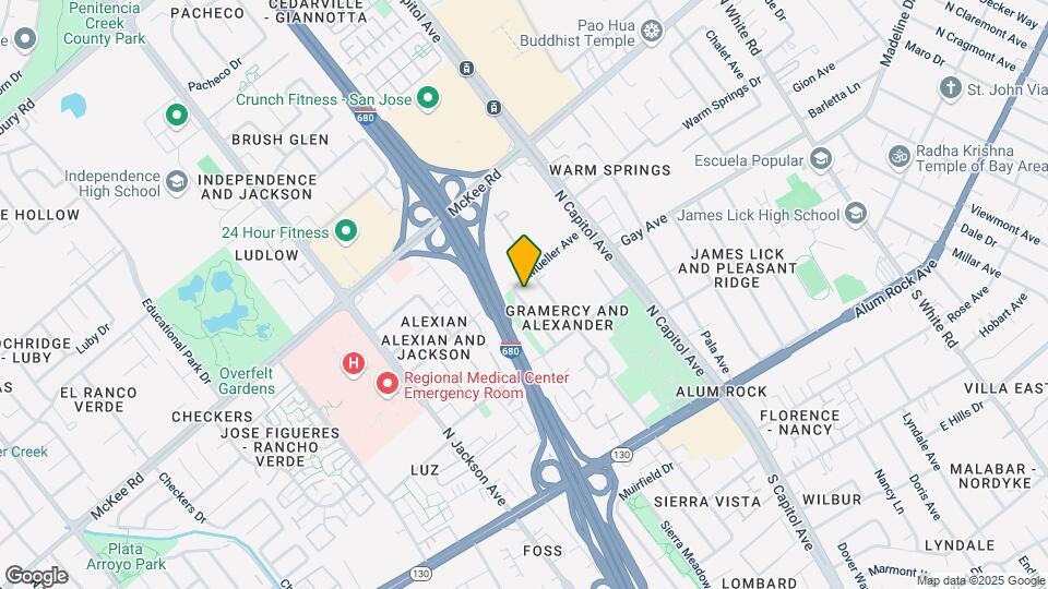 216 Gramercy Pl Mapa y Detalles de la Ubicación