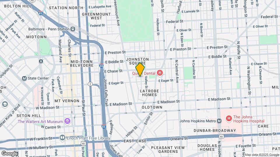 1002-1024 Hillman St Map and Location Details