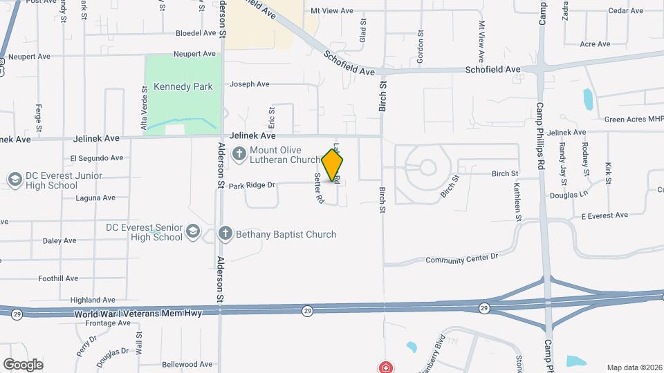 2913 Park Ridge Dr Map and Location Details