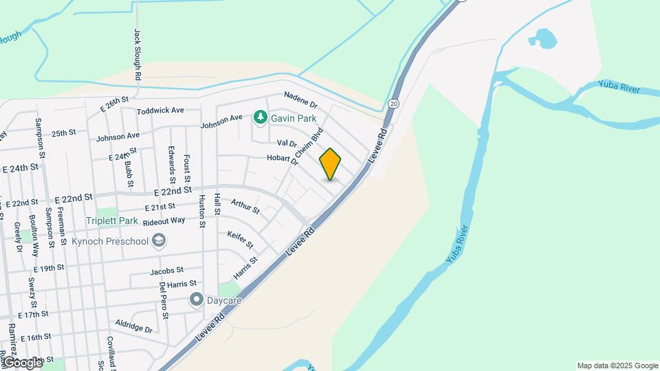1373 Hobart Dr Map and Location Details