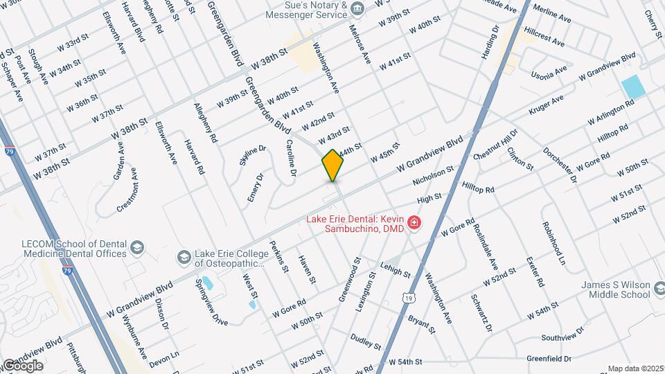 4506 Greengarden Blvd Map and Location Details