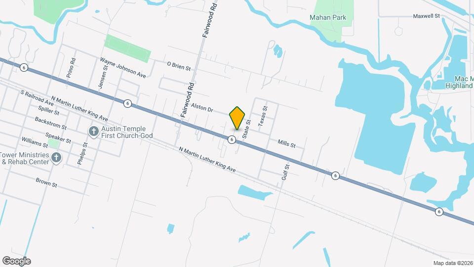 6717 Hawthorne Rd Map and Location Details