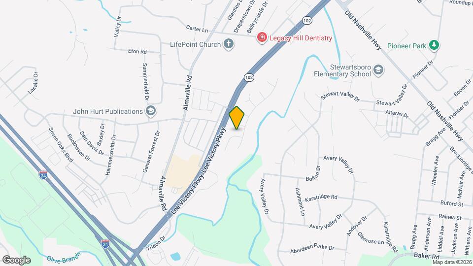 904 Grand Oak Dr Mapa y Detalles de la Ubicación