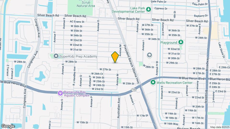 1141-1149 W 28th St Map and Location Details