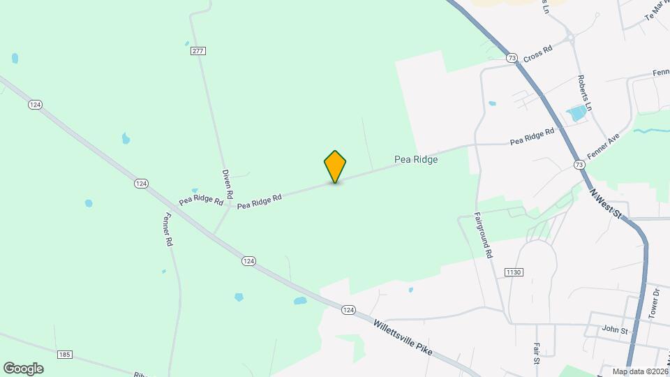 7270 Pea Ridge Rd Map and Location Details