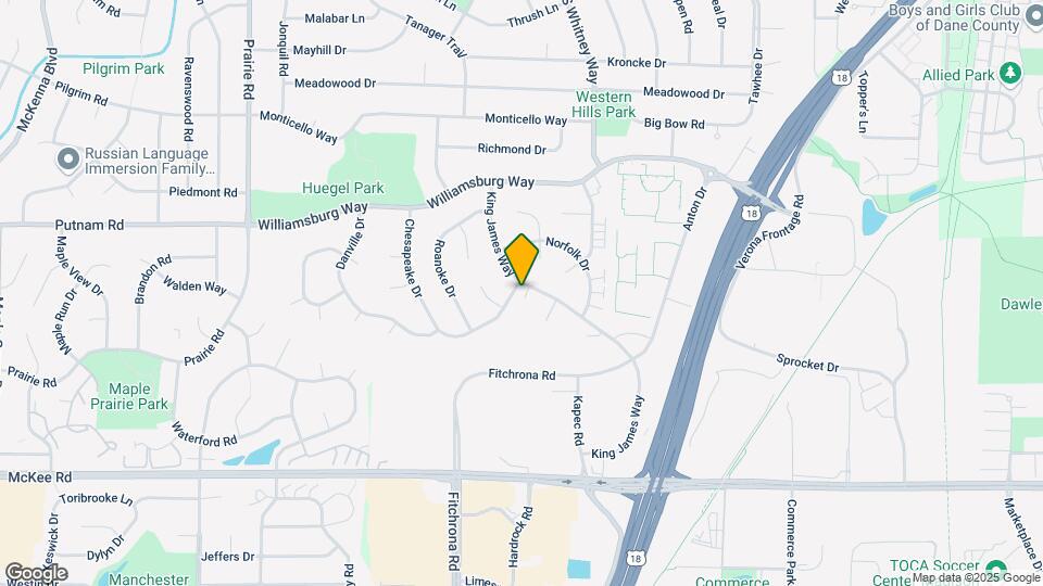 2658 Chesapeake Dr Map and Location Details