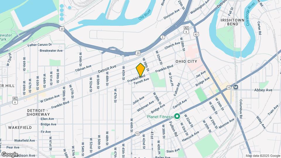 4009 Franklin Blvd Map and Location Details