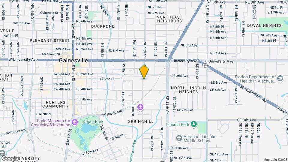 221 SE 9 St Map and Location Details