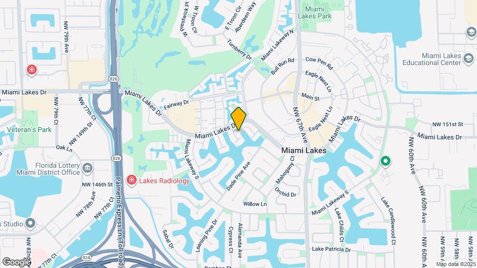 6936 Holly Rd Map and Location Details