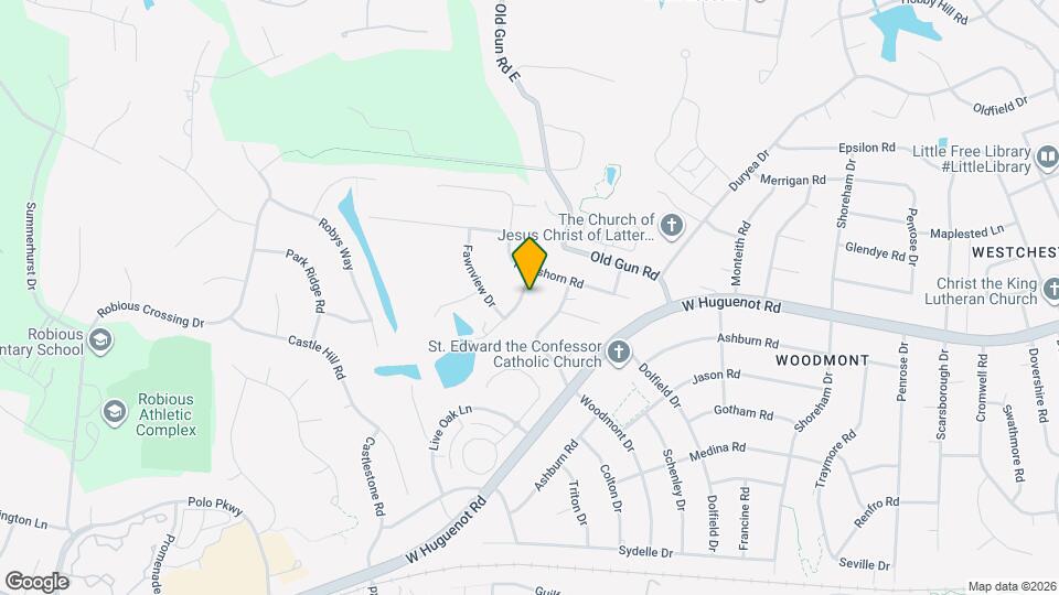 3011 Fincastle Ct Map and Location Details